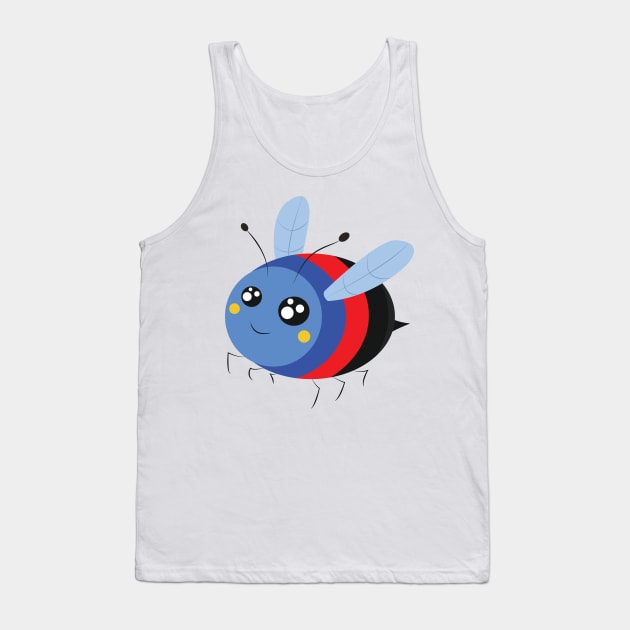 Polyromantic Pride Bee Tank Top by plotDriving-NPC